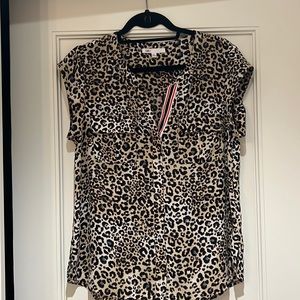 DR2 Leopard Print Blouse. Fun colors